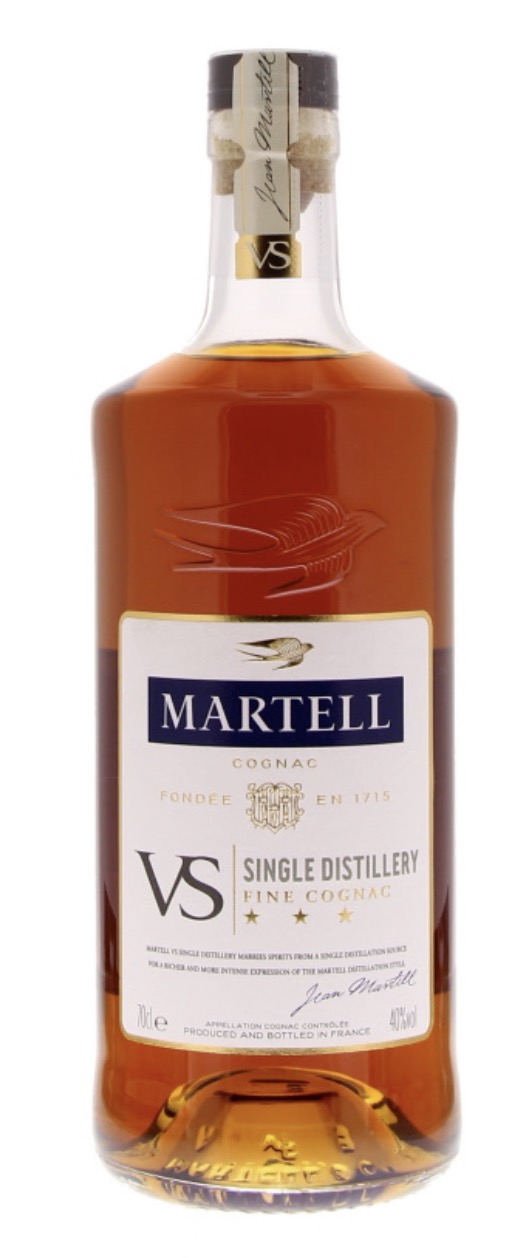 Cognac Martell V.S. Distillery