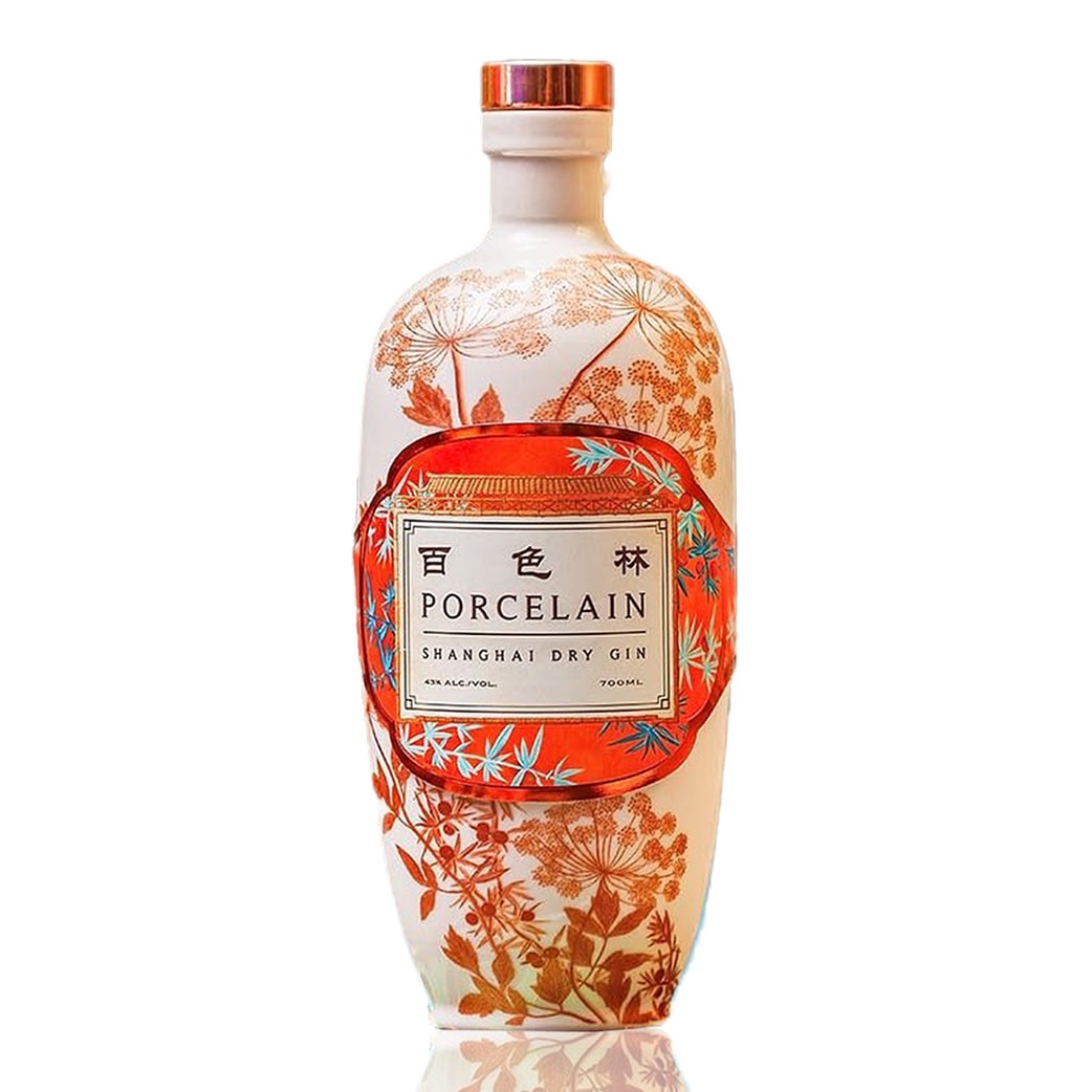 Gin Porcelain Shanghai Dry Mandarin 43°