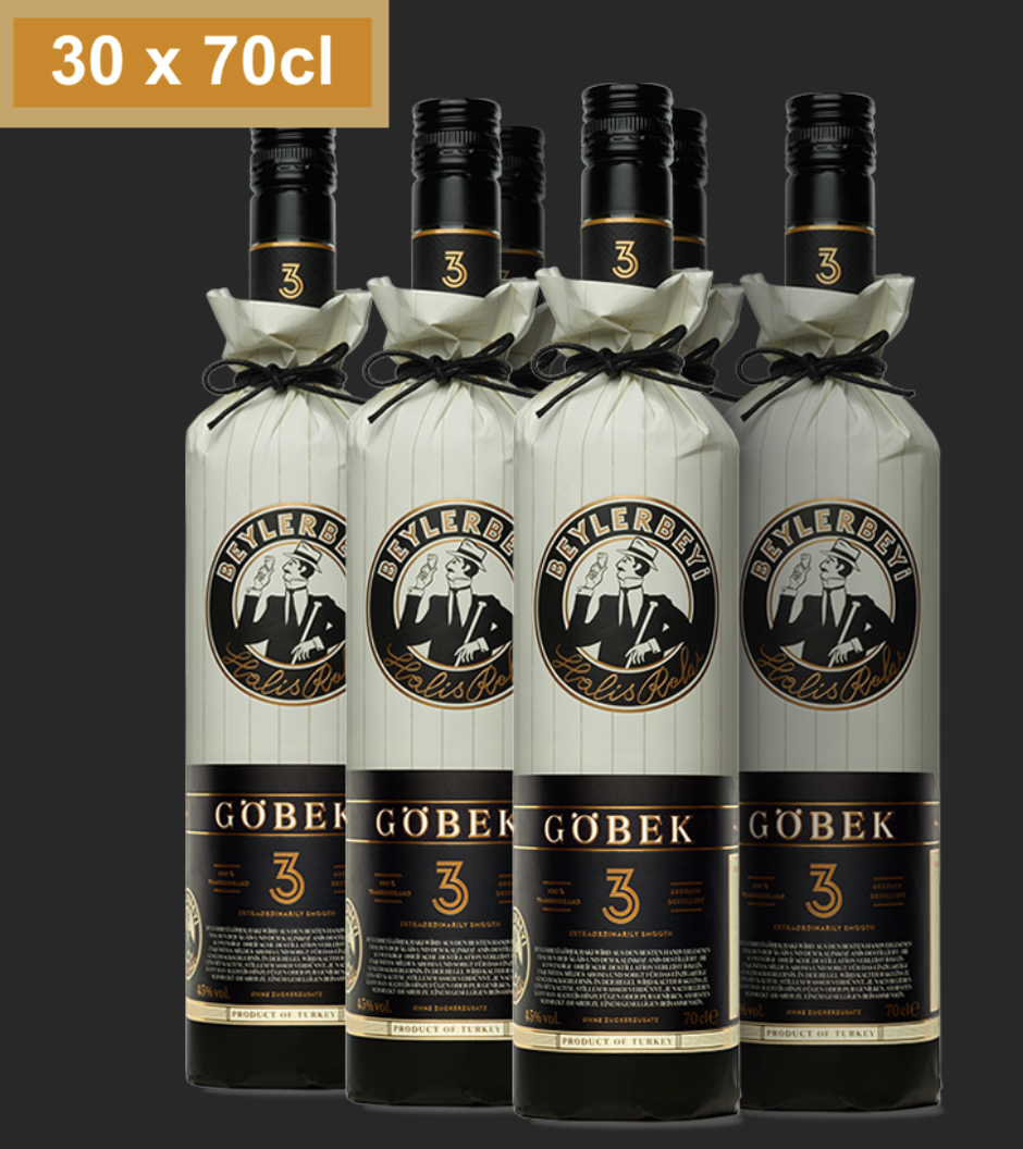 Raki Beylerbeyi Göbek 70cl - 30 Btl (6x5) - 5 Cartons *