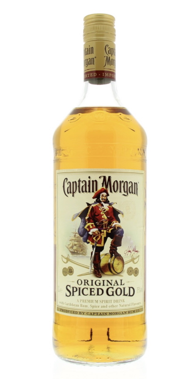 Rhum Captain Morgan Spiced Gold 35°