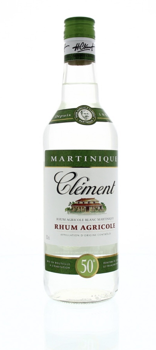 Rhum Clément 50° Agricole Blanc 