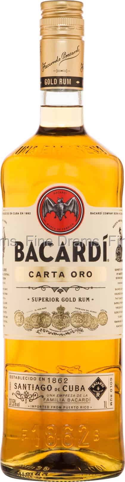Rhum Bacardi Carta Oro 40° 1 l