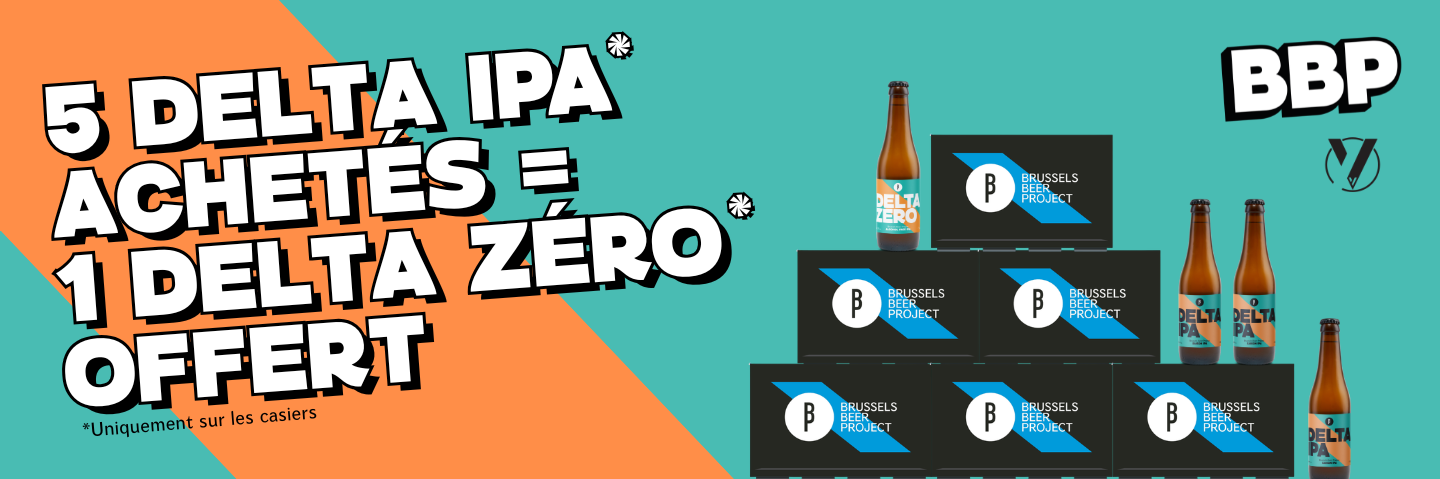 PROMO 5 Delta Ipa + 1 Delta Zero GRATUIT