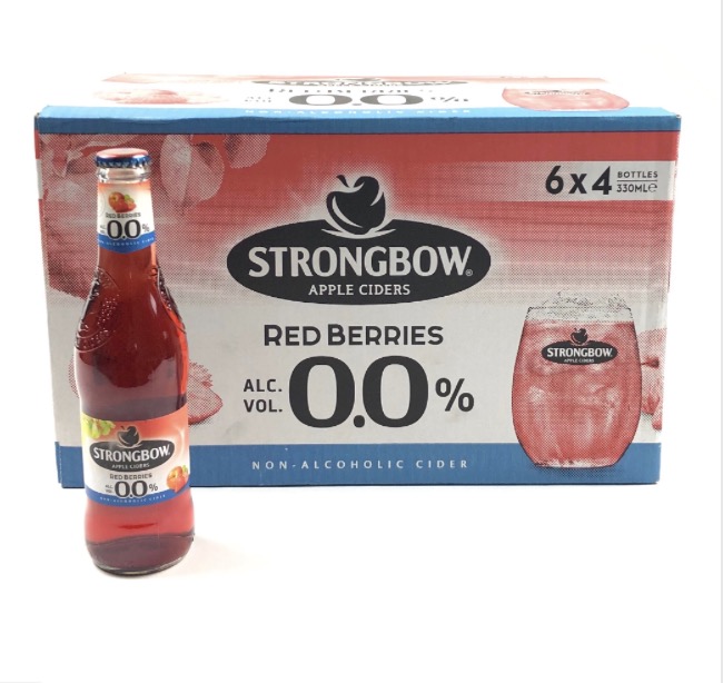 Strongbow Red Berries 0% OW