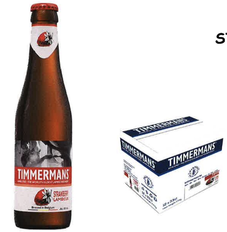 Timmermans Strawberry Thyme - Lambic OW