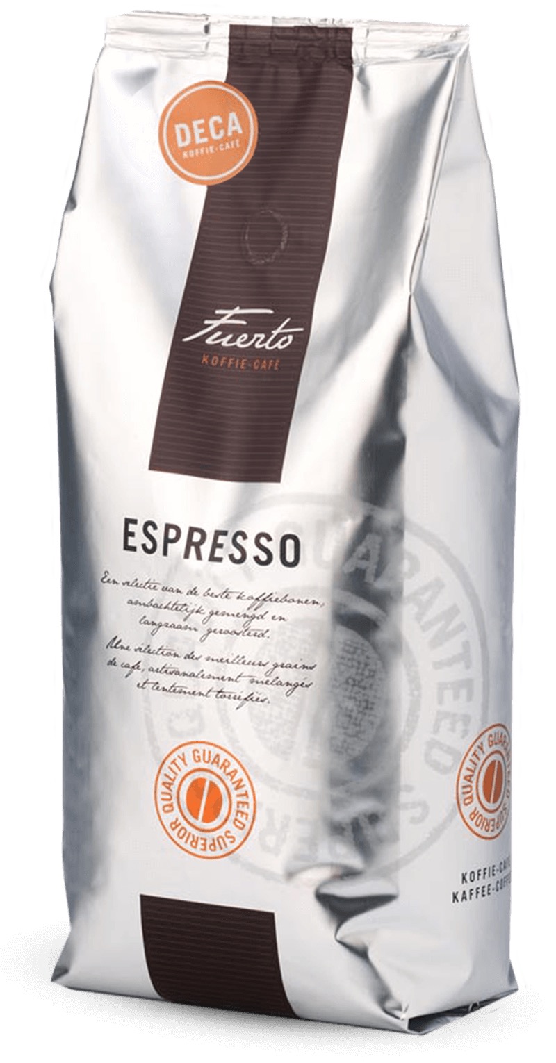 Café Fuerto Déca en Grains 1Kg