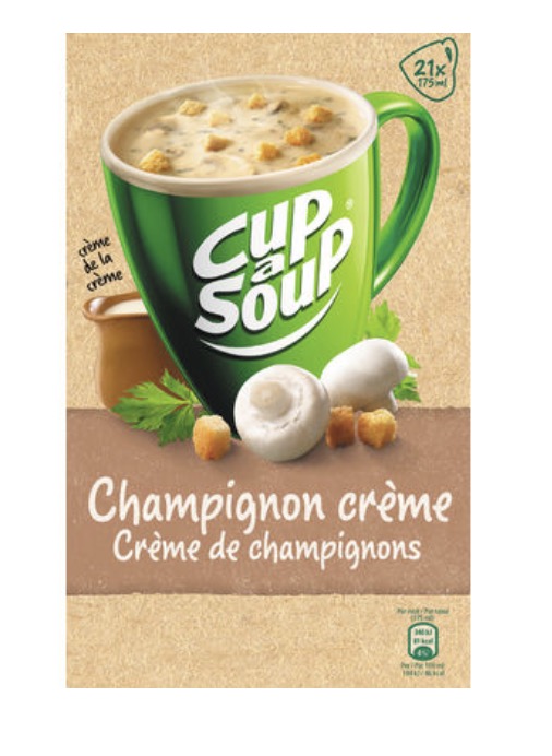 Cup a soup Creme de champignons 21 Sachets