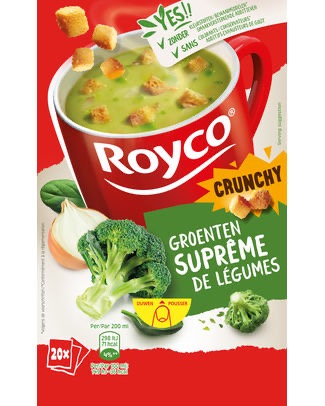 Royco Soupe Légumes 20 Sachets