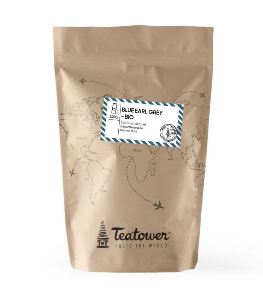 Teatower - Blue Earl Grey Bio 25 pièces