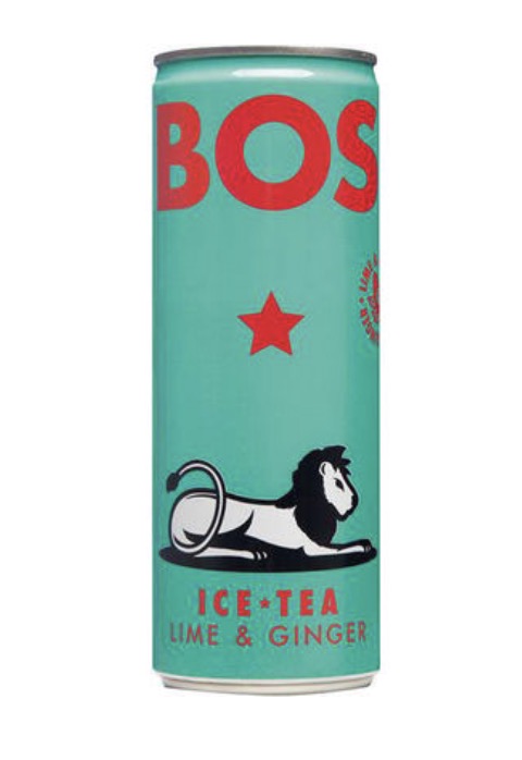 Bos Ice Tea Lime & Ginger - ct