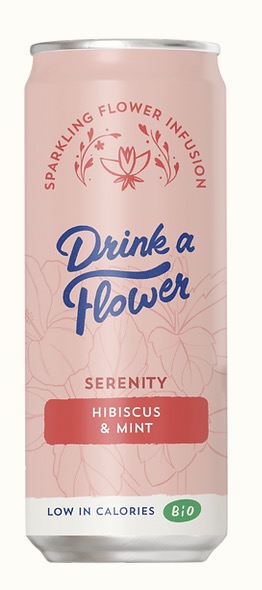 Drink A Flower Hibiscus & Mint
