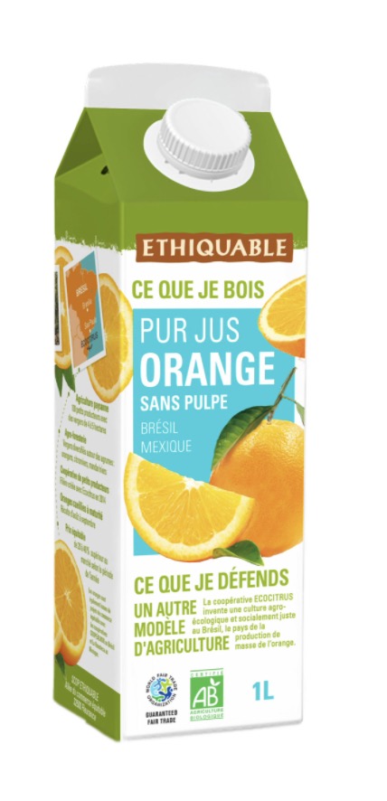 Ethiquable Pur Jus d’Orange