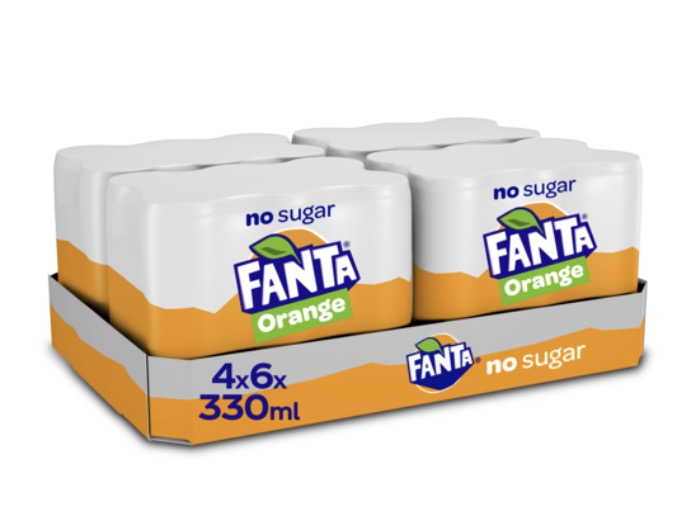 Fanta Zéro Orange Sleek CAN