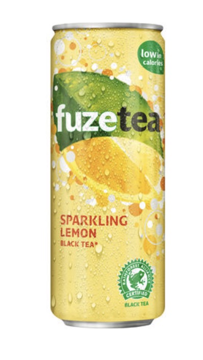 Fuze tea EVENT ! Sparkling Black Tea CAN 
