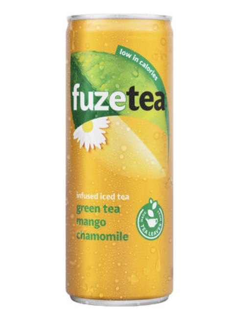 Fuze tea Green Mango Cammomille CAN