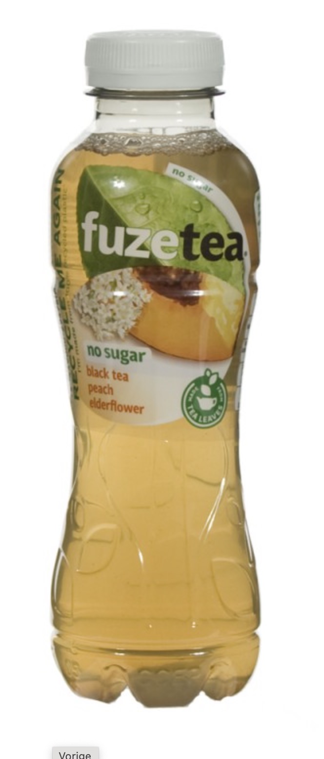 Fuze Tea Peach Elderflower No Sugar