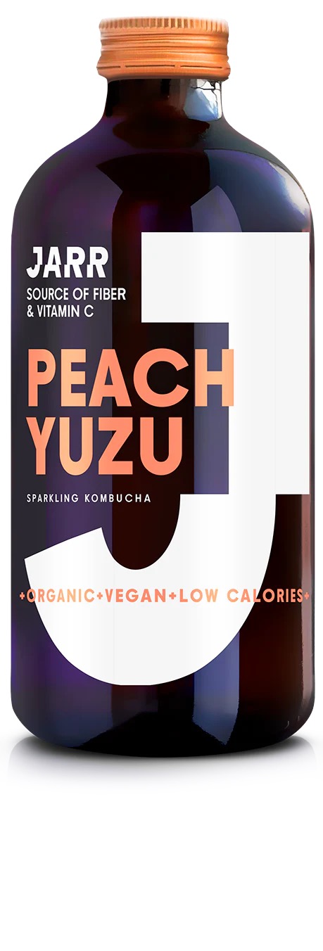 Kombucha Jarr Pêche Yuzu