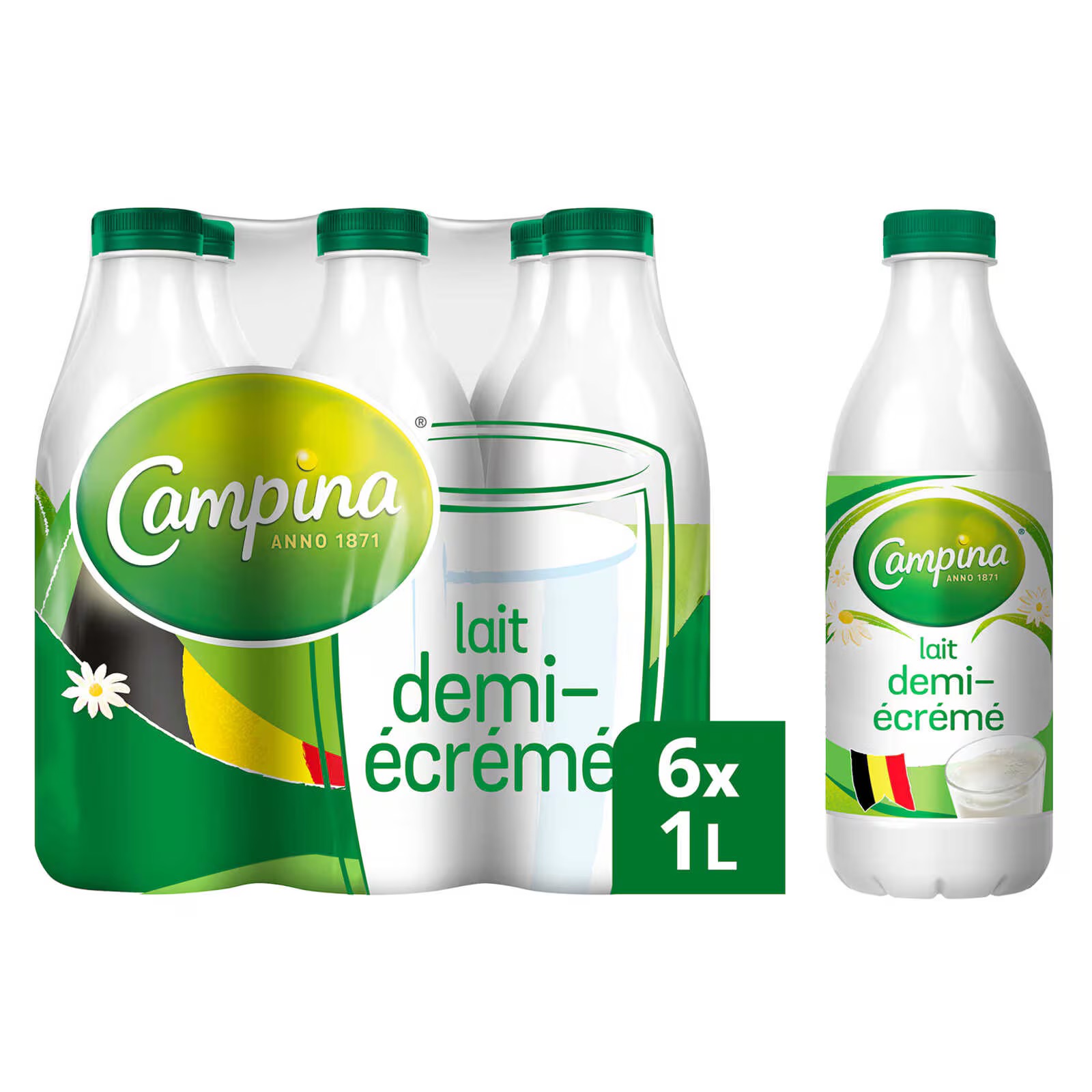 Lait Campina Demi-Ecrémé - pl