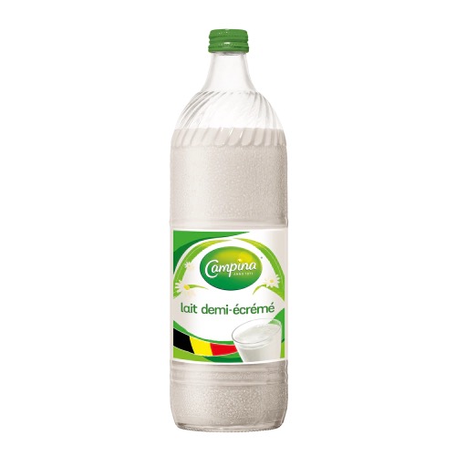 Lait Campina Demi-Ecrémé 6 x 1 l