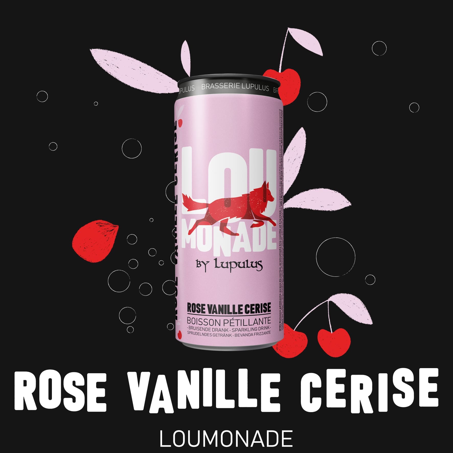 Lupulus Loumonade Rose Vanille Cerise - ct