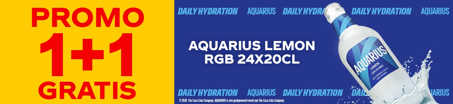Promo Aquarius Lemon 1 + 1 GRATUIT