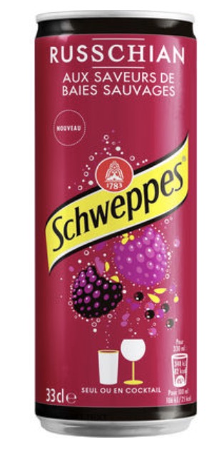 Schweppes Russian Wild Berry CAN