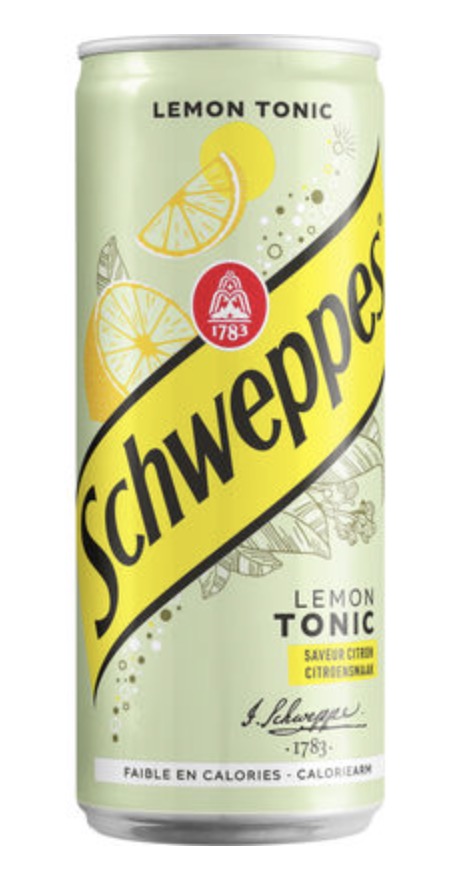 Schweppes Lemon Tonic CAN