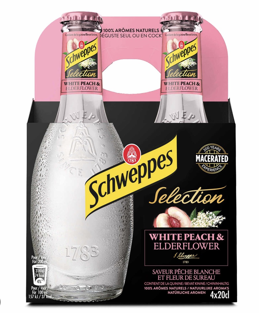 Schweppes Selection White Peach & Elderflower