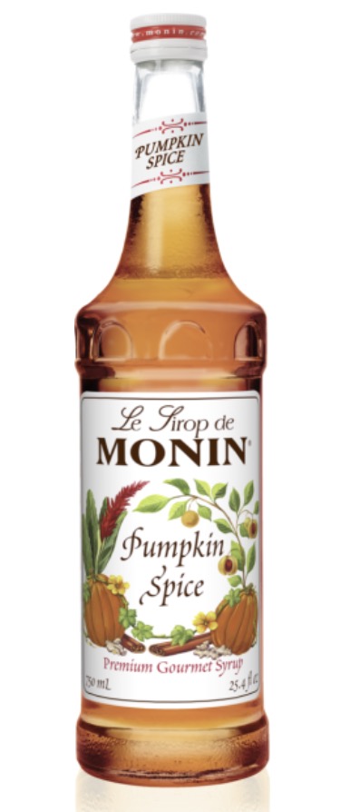 Sirop de Potiron ( Pumpkin spice) Monin