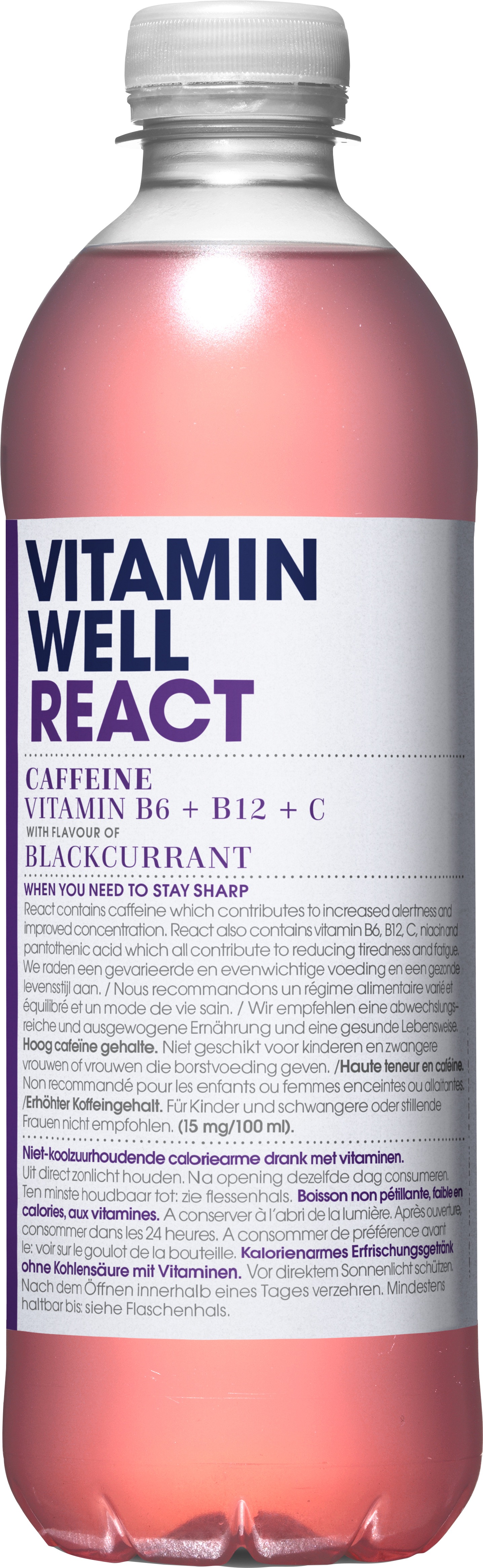Vitamin Well React Blackcurrant - pl